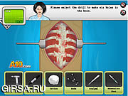 Флеш игра онлайн Хирургия сколиоза
