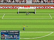 Флеш игра онлайн Penalty Shootout 2010