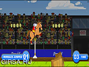 Флеш игра онлайн Pepcid Horse Jumping