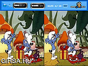 Флеш игра онлайн Пункт и щелчок - Smurf / Point And Click - Smurf