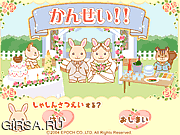 Флеш игра онлайн Свадьба кролика