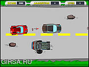 Флеш игра онлайн Ярость дороги / Road Rampage