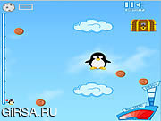 Флеш игра онлайн Веселый пингвин