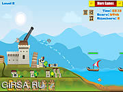 Флеш игра онлайн Защити Замок / Rom Castle