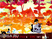 Флеш игра онлайн Осень Самурая / Samurai Autumn