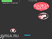 Флеш игра онлайн Saskia говорит что препятствуйте пойдите