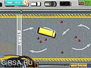 Флеш игра онлайн Парковка школьного автобуса 3 / School Bus License 3