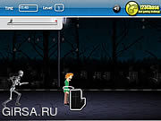 Флеш игра онлайн  Scooby Doo Creepy Run