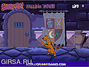 Флеш игра онлайн Scooby Doo Falling Stone