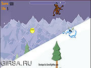 Флеш игра онлайн Скуби Ду. Снежное шоу / Scooby Doo - Snow Show