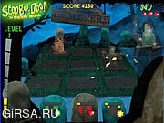 Флеш игра онлайн Scooby Doo - Whack A Ghost
