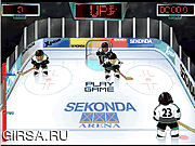 Флеш игра онлайн Sekonda Хоккей / Sekonda Ice Hockey