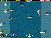 Флеш игра онлайн Sharks Vs Swimmers