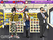Флеш игра онлайн Shopping Mall Kissing