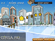 Флеш игра онлайн Маниаки лыжи / Ski Maniacs