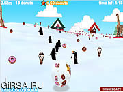 Флеш игра онлайн Снежок Санчес