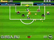 Флеш игра онлайн Soccernoid