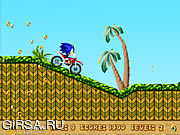 Флеш игра онлайн Звуковая езда / Sonic Ride