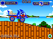 Флеш игра онлайн Sonic Truck