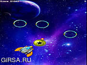 Флеш игра онлайн Космические кольца