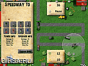 Флеш игра онлайн Speedway Tower Defense