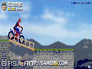 Флеш игра онлайн Spiderman Dead Bike