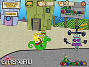 Флеш игра онлайн SpongeBob Burger express