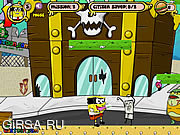 Флеш игра онлайн Губка Боб Спаситель в Маске / Spongebob M Mask