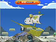 Флеш игра онлайн Spongebob и сокровище / Spongebob And The Treasure