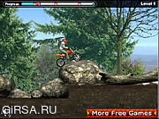 Флеш игра онлайн Велосипед весны / Spring Bike
