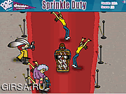 Флеш игра онлайн Посыпать Долг / Sprinkle Duty