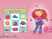 Флеш игра онлайн Танцулька Shortcake клубники / Strawberry Shortcake Dance