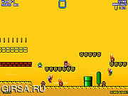 Флеш игра онлайн Супер Вспышка Мира Марио 2 / Super Mario World Flash 2