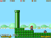 Флеш игра онлайн Супер Марио - Спасти Луиджи