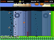 Флеш игра онлайн Супер Марио Bros. Расслоина масла BP / Super Mario Bros. BP Oil Spill