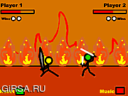 Флеш игра онлайн Supernatural Fighters