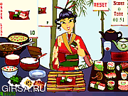 Флеш игра онлайн Sushi Spectacular
