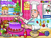 Флеш игра онлайн Рождественский тортик / Tantalizing Christmas Cake