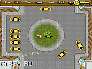Флеш игра онлайн Стоянка автомобилей таксомотора / Taxi Parking