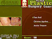 Флеш игра онлайн Плохой Пластической Хирургии