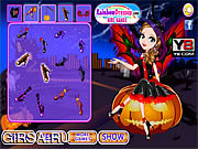 Флеш игра онлайн Хэллоуин Фея