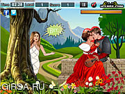 Флеш игра онлайн Поцелуй королеву / The Kissing Queen