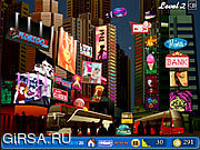 Флеш игра онлайн Таймс-сквер By Night / Times Square By Night