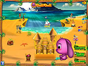 Флеш игра онлайн Песочный замок Тото