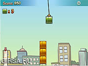 Флеш игра онлайн Самая высокая башня / Tower Blocks