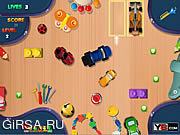 Флеш игра онлайн Игрушки для автомобилей