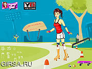 Флеш игра онлайн Модный Скейт-Парк