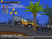 Флеш игра онлайн Truck Riders
