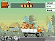 Флеш игра онлайн Доставка груза 3 / Truckster 3