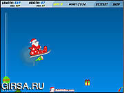 Флеш игра онлайн Турбо Санта